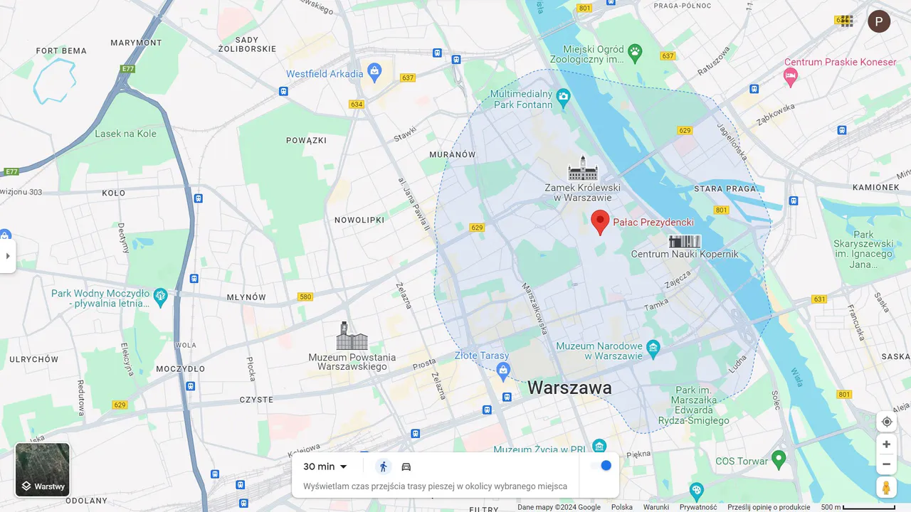 Museum Location Map